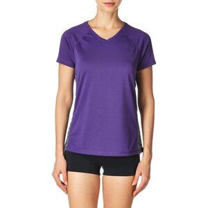 Kanu Surf Women's UPF 50+ Short Sleeved Active Swim Shirt Rashguard, XXL